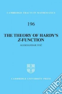 Theory of Hardy's Z-function libro in lingua di Aleksandar Ivic