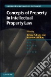 Concepts of Property in Intellectual Property Law libro str