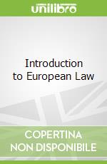 Introduction to European Law