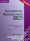 Academic Vocabulary in Use libro str
