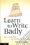 Learn to Write Badly libro str