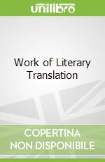 Work of Literary Translation