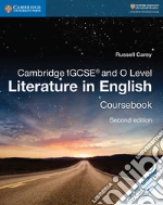 Cambridge Igcse and O Level Literature in English Coursebook