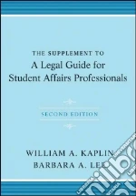 A Legal Guide for Student Affairs Professionals
