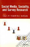 Social Media, Sociality, and Survey Research libro str