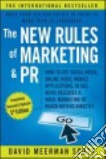 The New Rules of Marketing & PR libro in lingua di Scott David Meerman