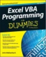 Excel Vba Programming for Dummies