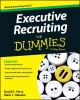 Executive Recruiting for Dummies libro str