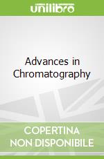 Advances in Chromatography