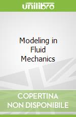 Modeling in Fluid Mechanics