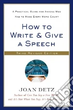 How to Write & Give a Speech