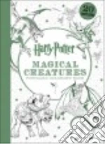 Harry Potter Magical Creatures Postcard Coloring Book
