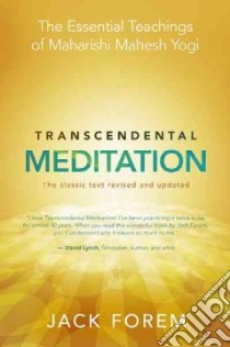 Transcendental Meditation libro in lingua di Forem Jack