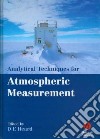 Analytical Techniques for Atmospheric Measurement libro str