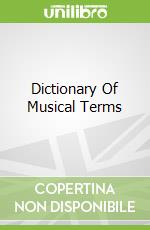 Dictionary Of Musical Terms