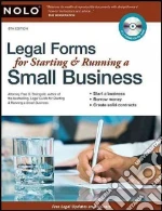 Legal Forms for Starting & Running a Small Business
