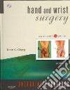 Hand and Wrist Surgery libro str