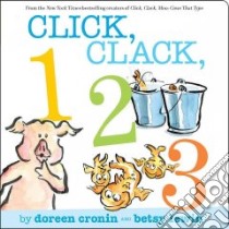 Click, Clack, 123 libro in lingua di Cronin Doreen, Lewin Betsy (ILT)