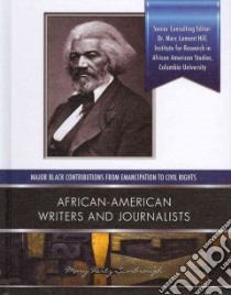 African-American Writers and Journalists libro in lingua di Scarbrough Mary Hertz