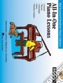 All-in-one Piano Lessons Book B libro in lingua di Kreader Barbara, Kern Fred, Keveren Phillip, Rejino Mona