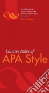 Concise Rules of APA Style libro str