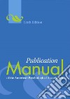 Publication Manual of the American Psychological Association libro str