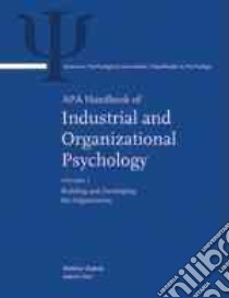 Apa Handbook of Industrial and Organizational Psychology libro in lingua di Zedeck Sheldon (EDT)