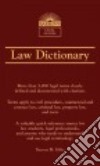 Barron's Law Dictionary libro str