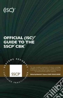 Official Isc2 Guide to the Sscp Cbk libro in lingua di Tipton Harold F. (EDT)