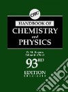 CRC Handbook of Chemistry and Physics libro str