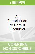 An Introduction to Corpus Linguistics