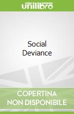 Social Deviance