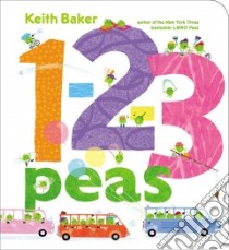 1-2-3 Peas libro in lingua di Baker Keith