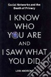 I Know Who You Are and I Saw What You Did libro str