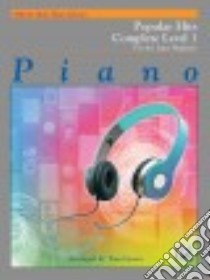Alfred's Basic Piano Library Popular Hits Complete libro in lingua di Gerou Tom (COP)