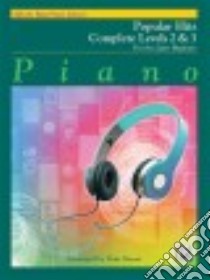 Alfred's Basic Piano Library Popular Hits Complete Levels 2 & 3 libro in lingua di Gerou Tom (COP)