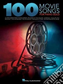 100 Movie Songs for Piano Solo libro in lingua di Hal Leonard Publishing Corporation (COR)