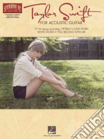 Taylor Swift for Acoustic Guitar libro in lingua di Swift Taylor (COP)