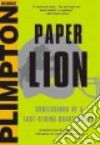 Paper Lion (CD Audiobook) libro str