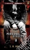 Personal Effects (CD Audiobook) libro str