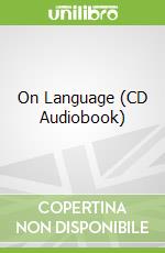 On Language (CD Audiobook)