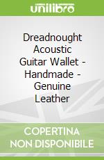 Dreadnought Acoustic Guitar Wallet - Handmade - Genuine Leather