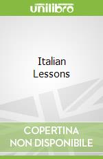 Italian Lessons libro str