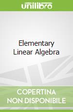 Elementary Linear Algebra