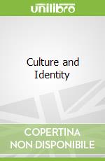 Culture and Identity