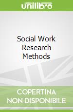 Social Work Research Methods