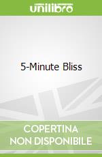 5-Minute Bliss libro str
