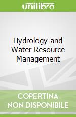 Hydrology and Water Resource Management