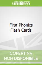 First Phonics Flash Cards libro in lingua di Pat-A-Cake