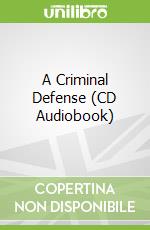 A Criminal Defense (CD Audiobook)